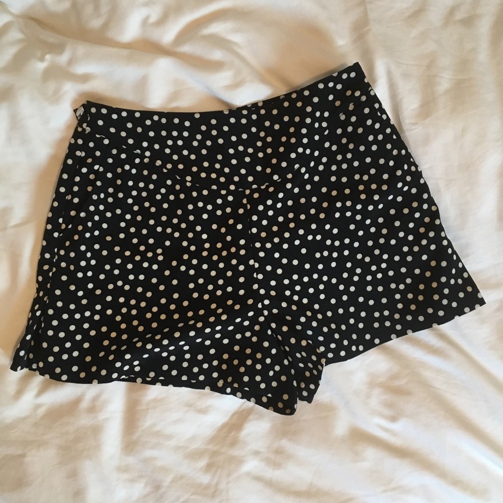 Vintage polka dotted shorts
